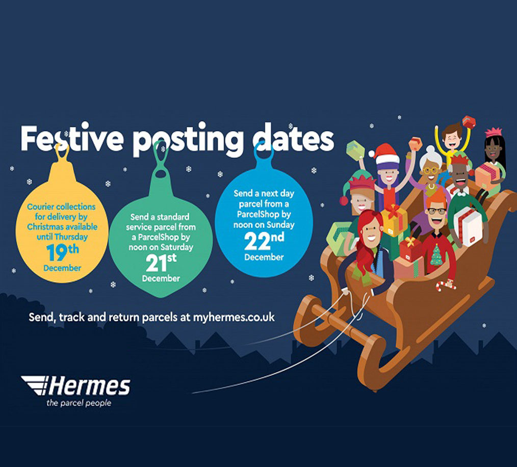 HERMES ANNOUNCES LAST DATES FOR CHRISTMAS DELIVERIES Sustainable