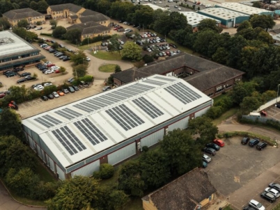 Solivus helps convert sunlight into savings in major warehouse project